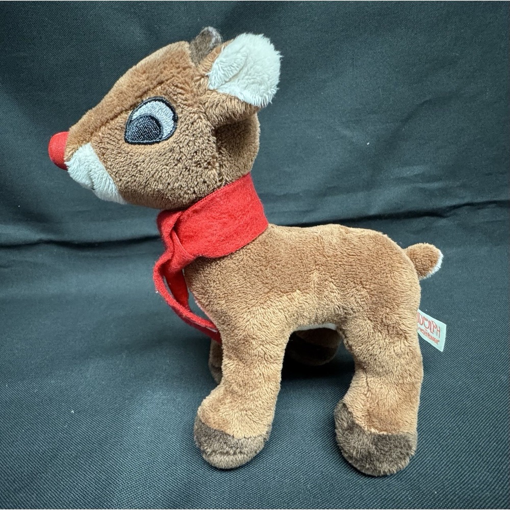 Rudolph The Red Nosed Reindeer 7" Plush/Stuffed Animal Toy